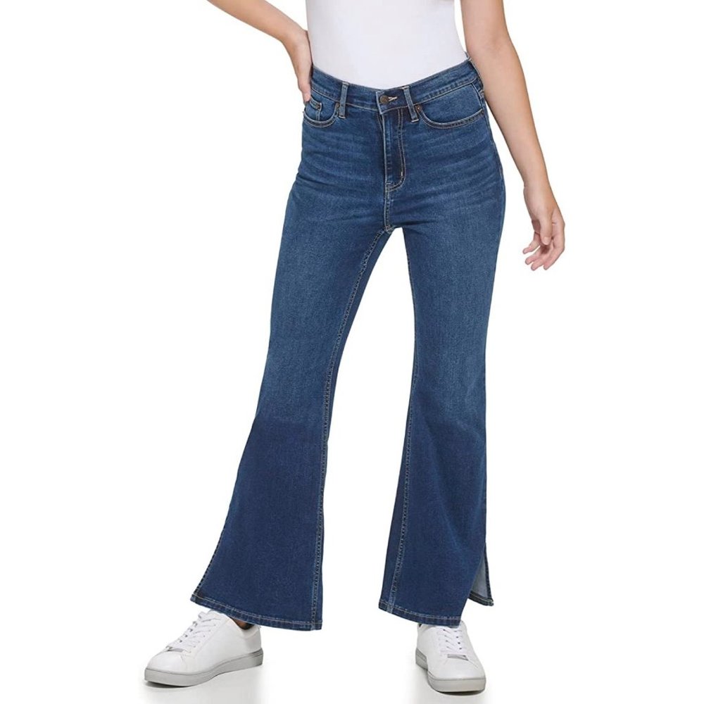 Calvin Klein Women's Super High Rise Straight Jeans Size 26